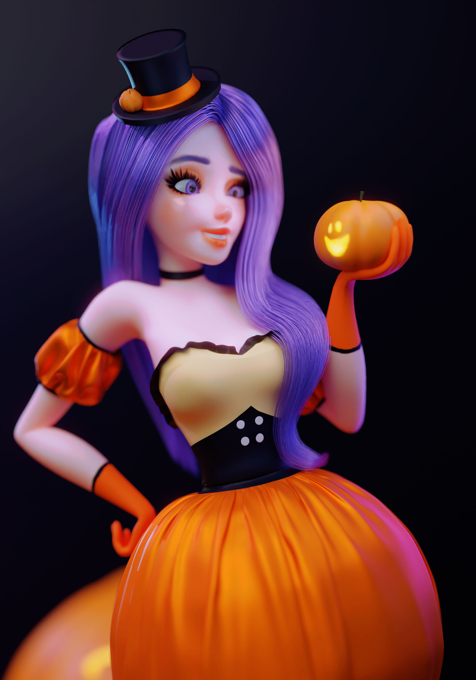 Princess pumpkins