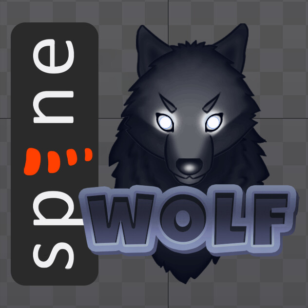 Wolf - Spine 2d animation by Aldar Sarylov