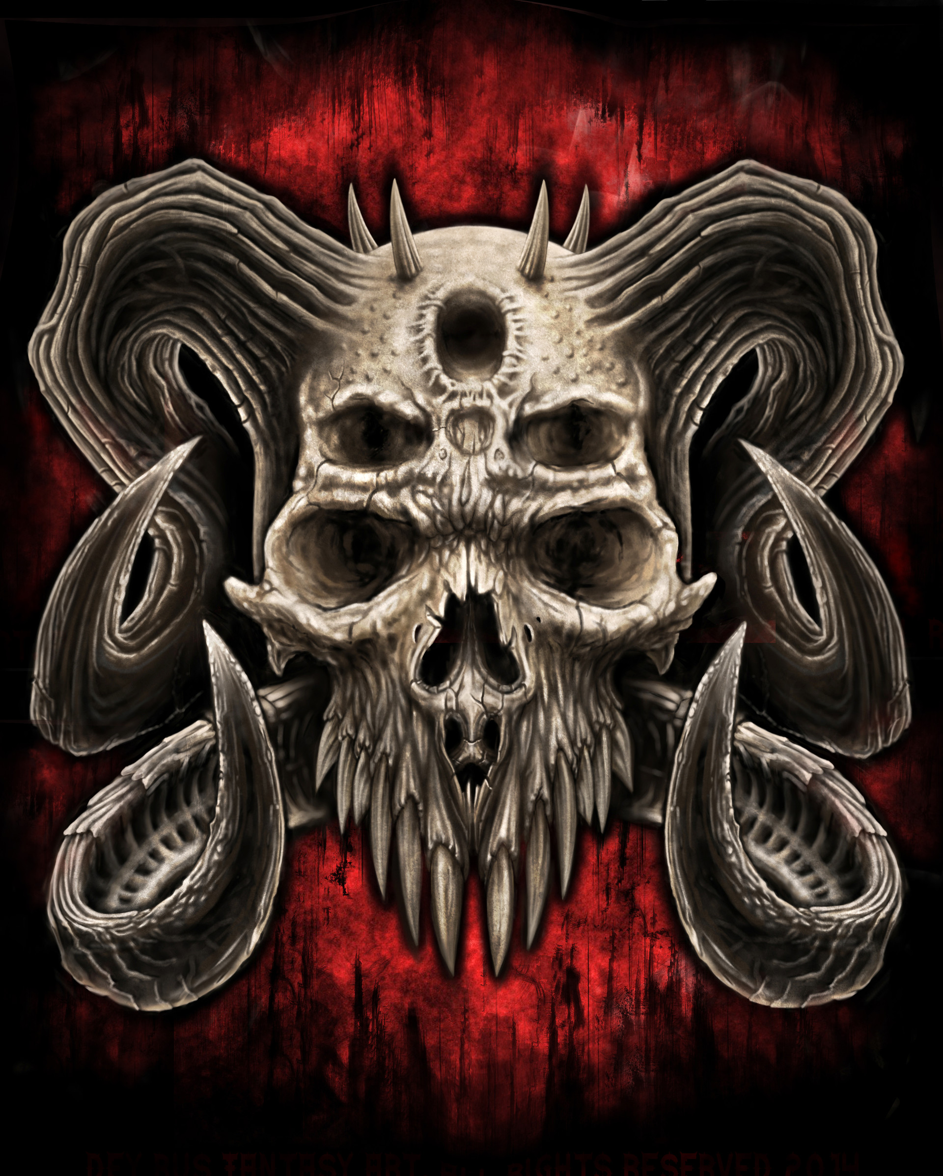 Pictures of skulls and demons Pictures of skulls and demons