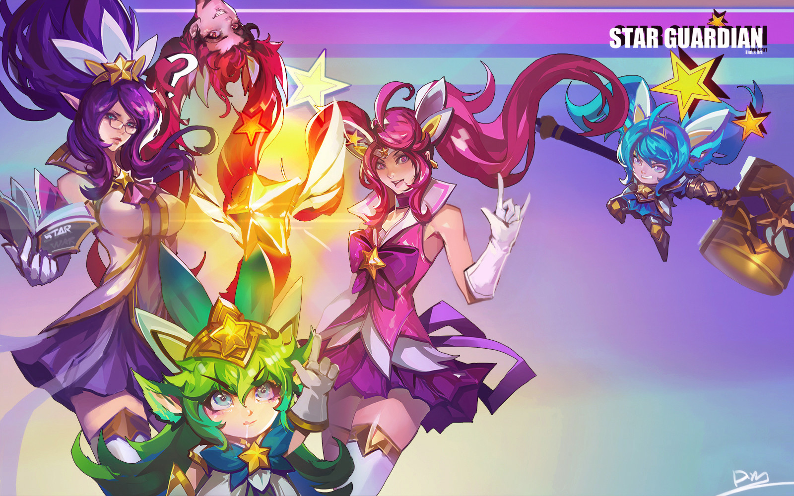 star guardian fan,s art