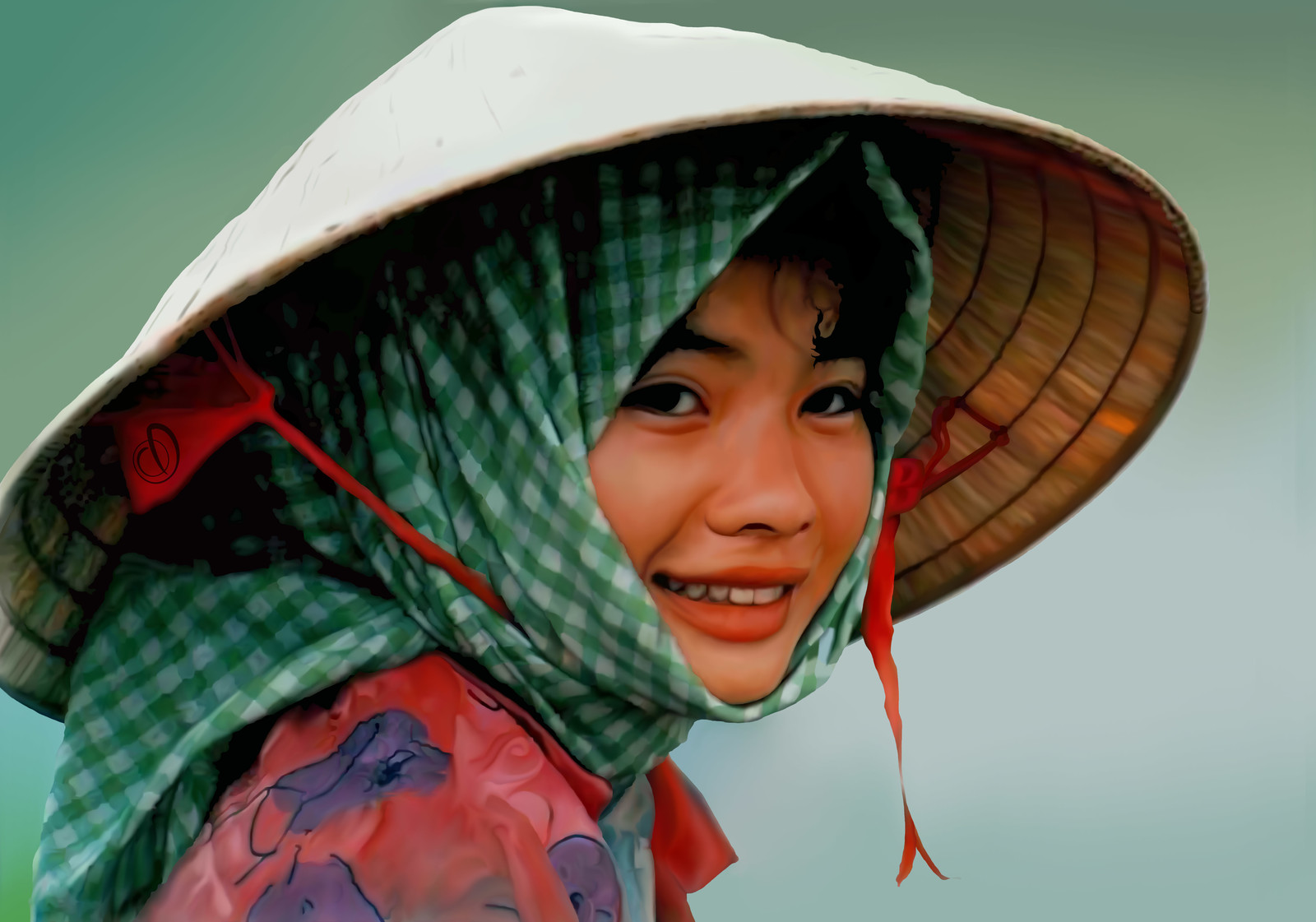 Burmese asian hat style