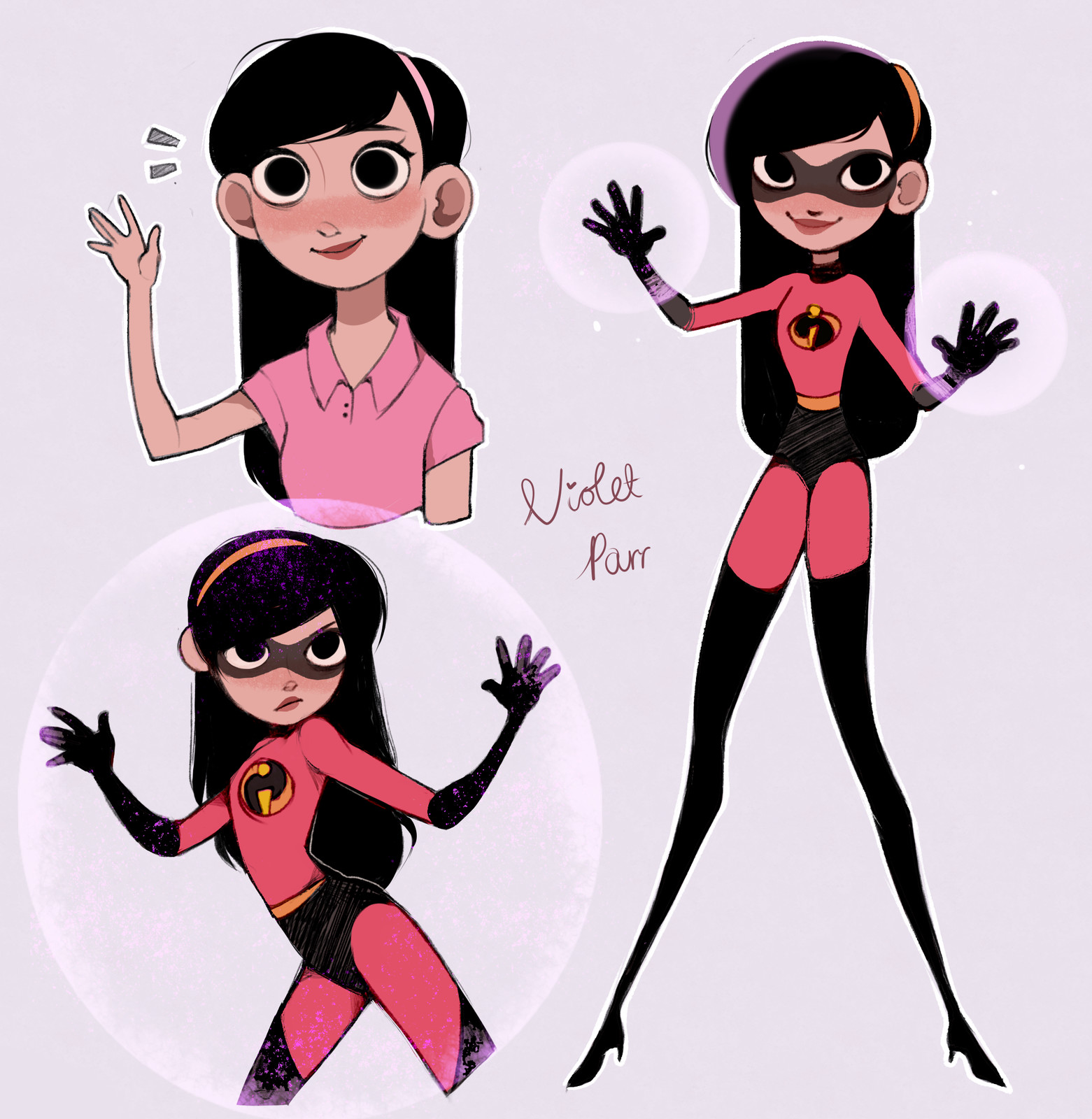 The incredibles helen violet