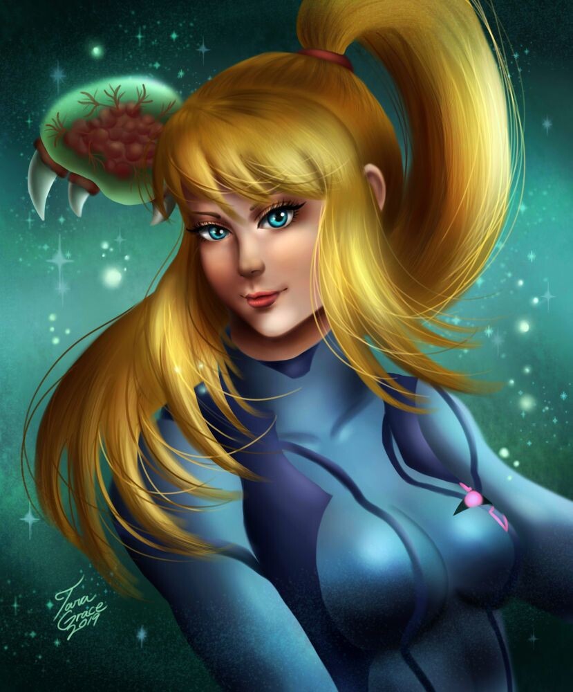 Samus cartoon