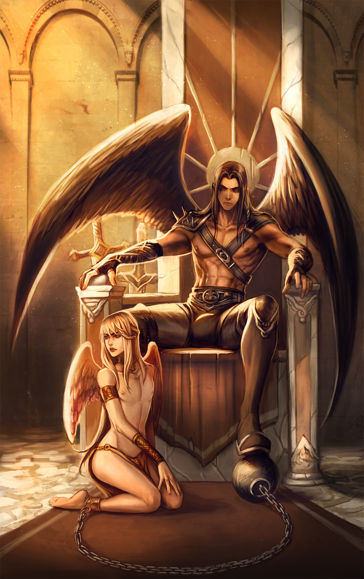 Ангел И Демон Яой Порно