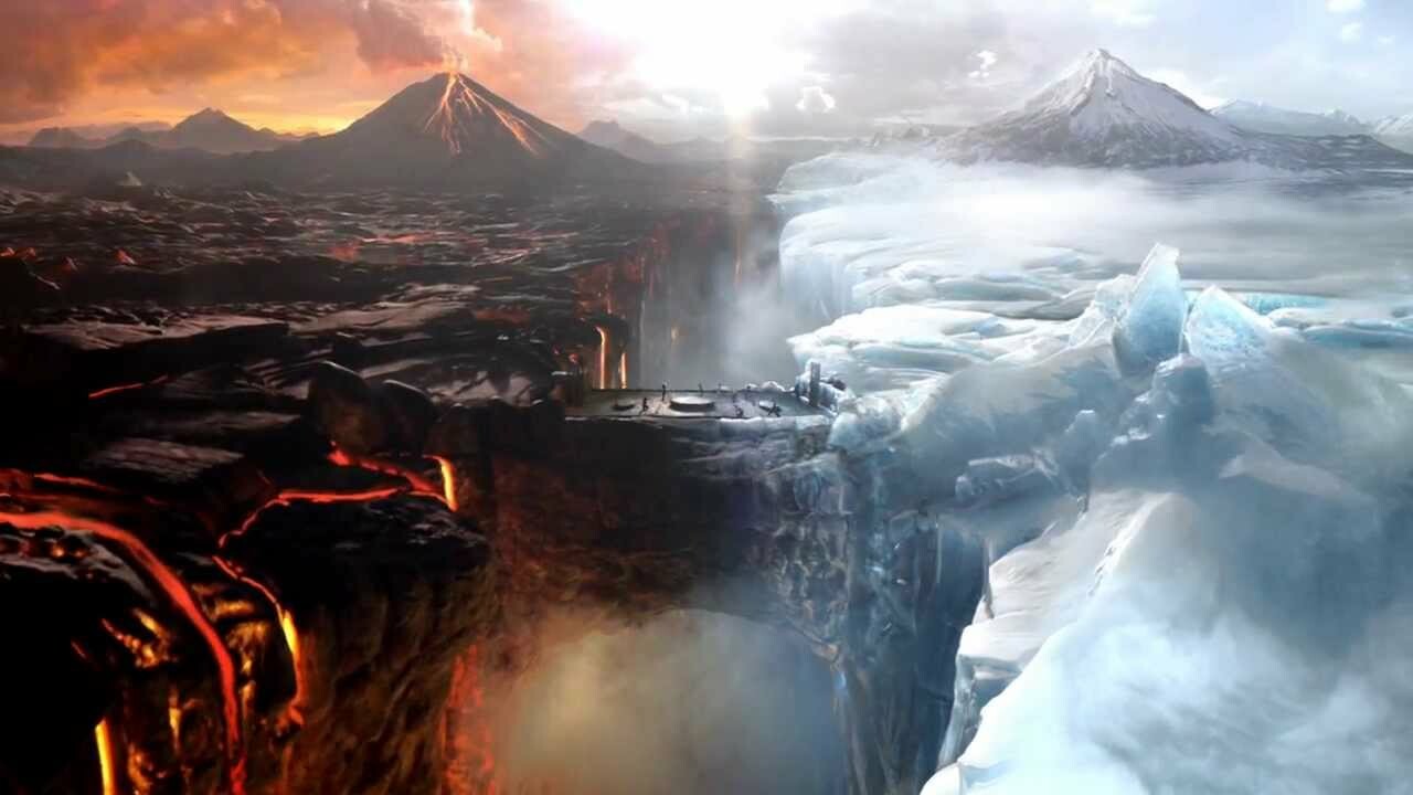 Naked ice and fire