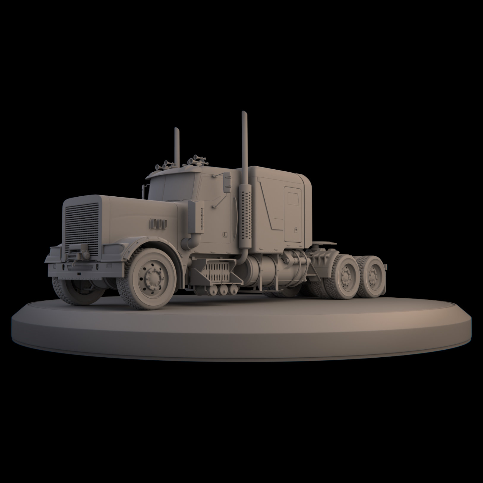 ArtStation - Mack Truck