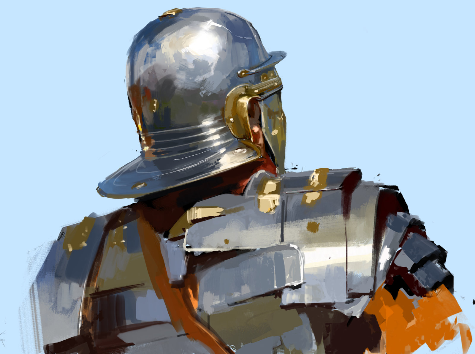 Lunch Time Study_Roman Soldier
