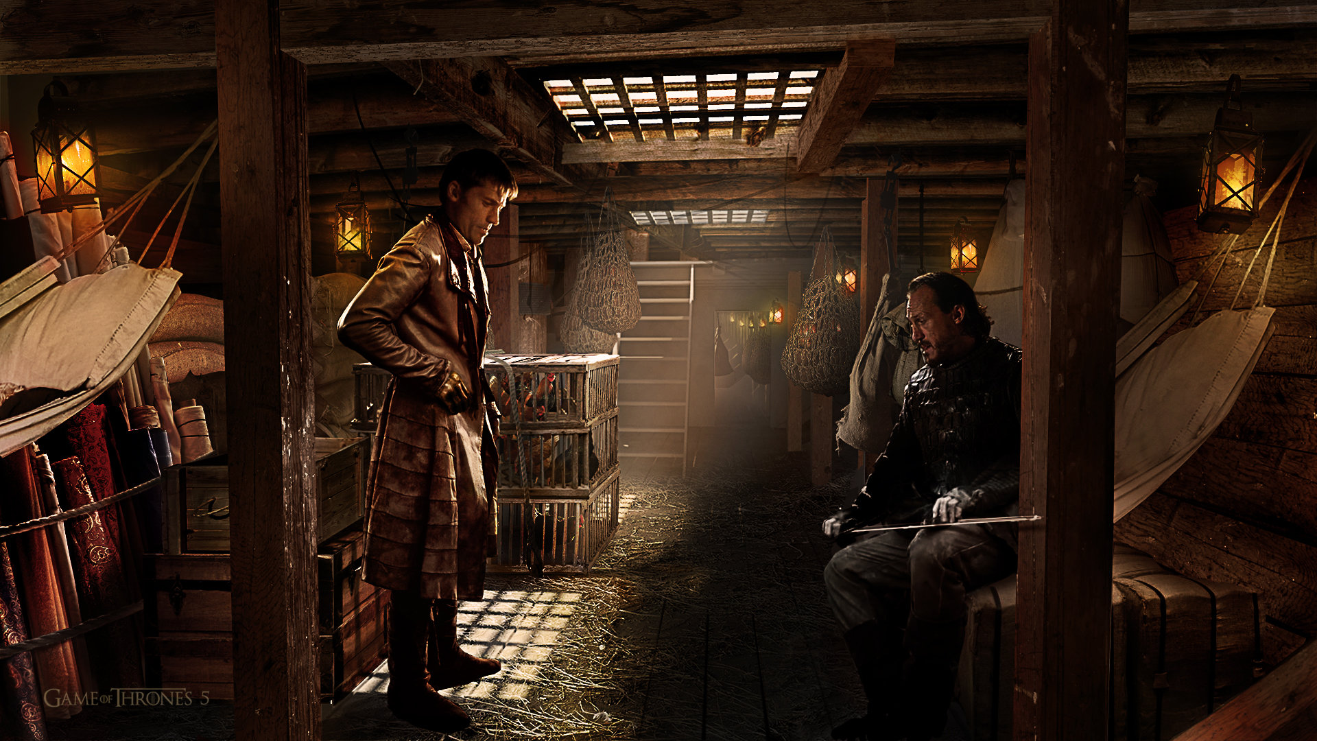 ArtStation - Game of Thrones Season 5 - Jamie and Bronn