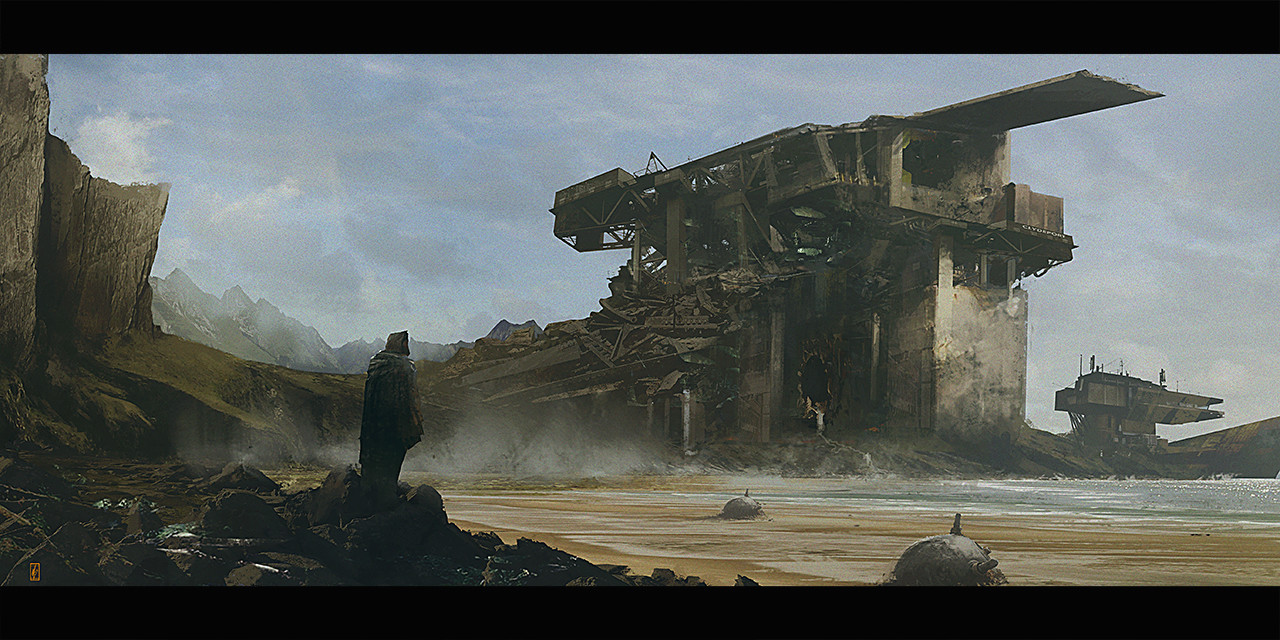 ArtStation - ABANDONED_HARBOUR