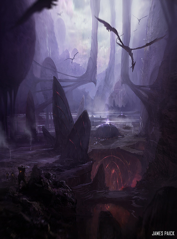 ArtStation - Personal Painting - Nesting Ground