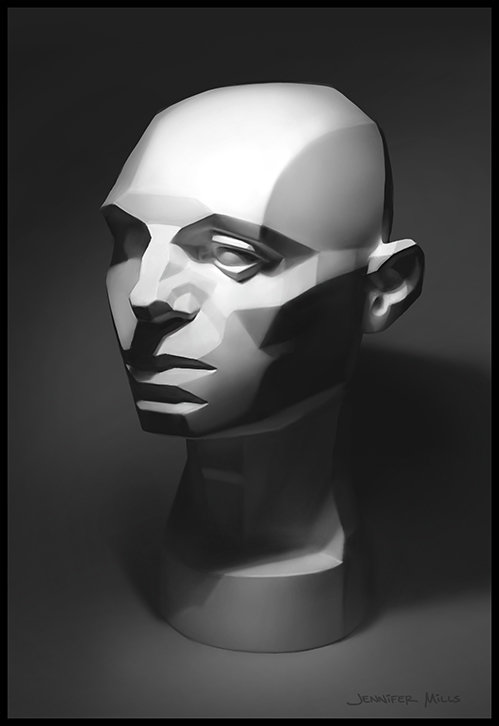 ArtStation - Asaro Head Study