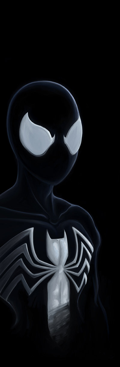 ArtStation - Black Suit Spider-man