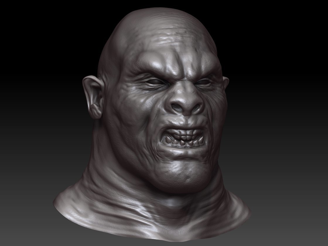 Artstation - Uruk-hai Bust