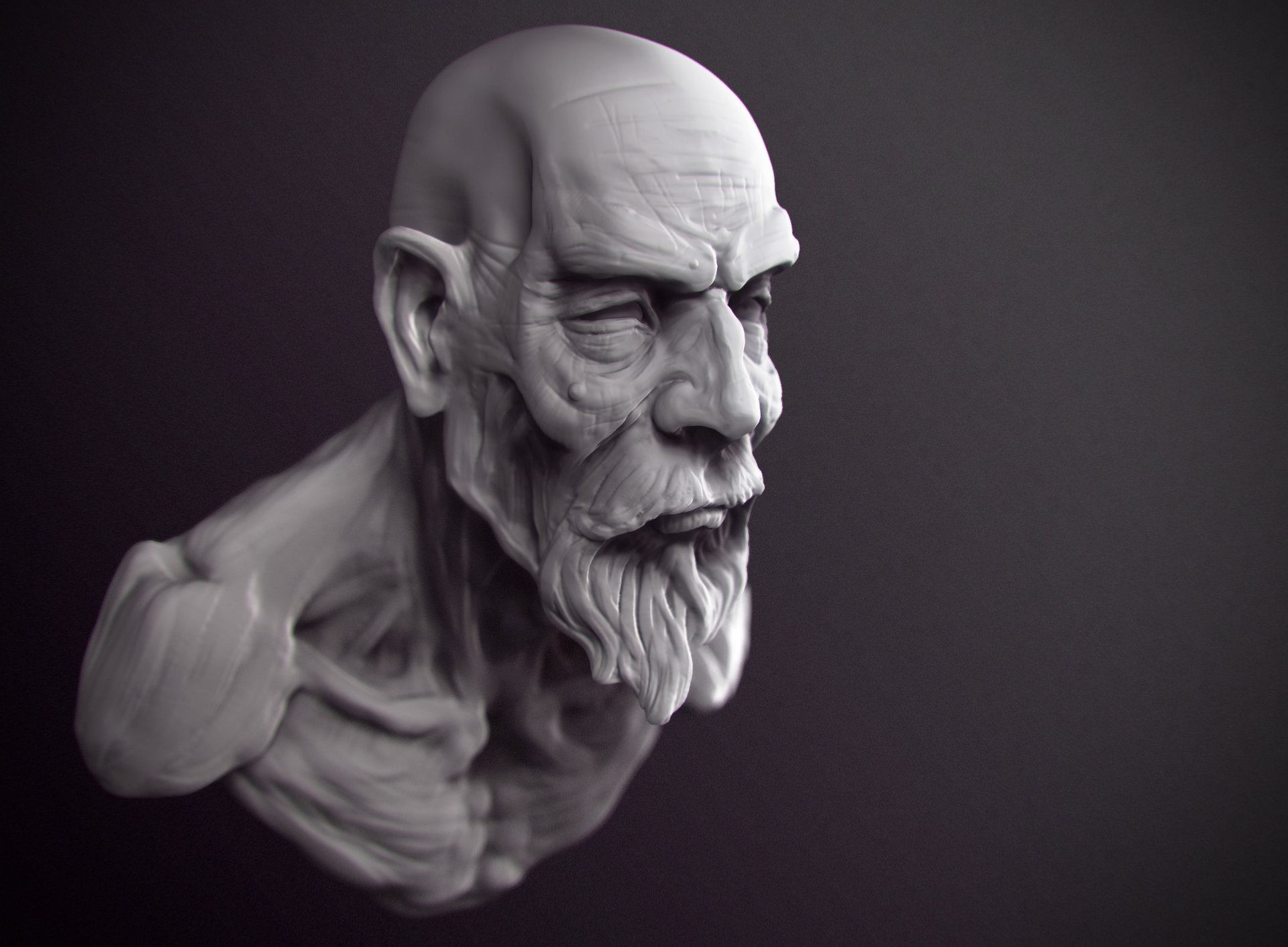 ArtStation Deckard Cain   Cserta Balazs Oldmanx 