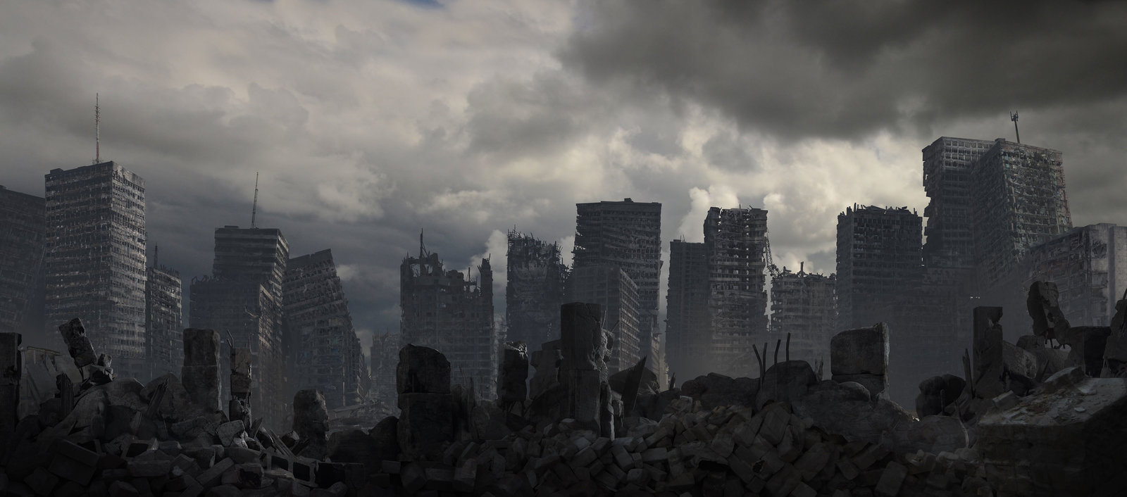 Ruined Cityscape