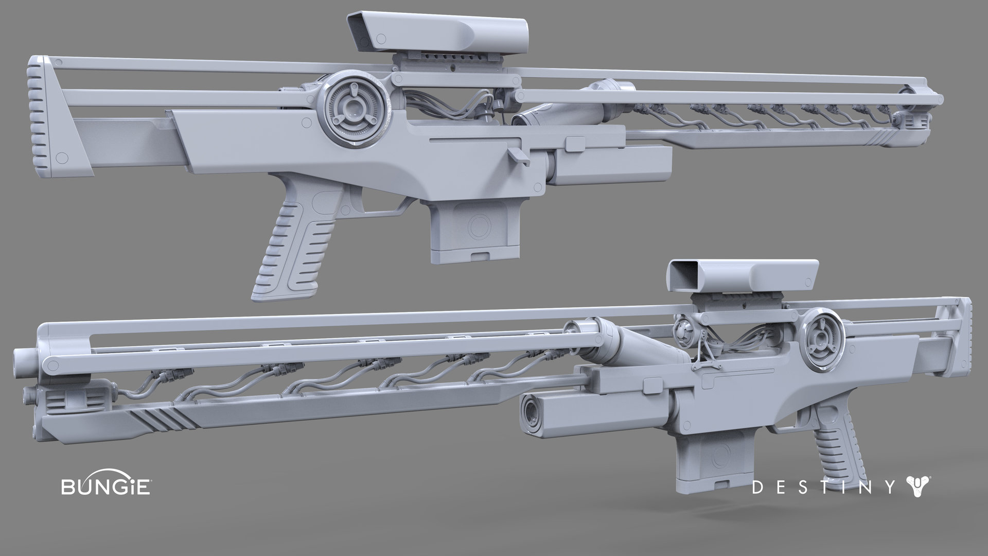 ArtStation - Destiny Comet: Omolon Sniper Rifle B, David Stammel