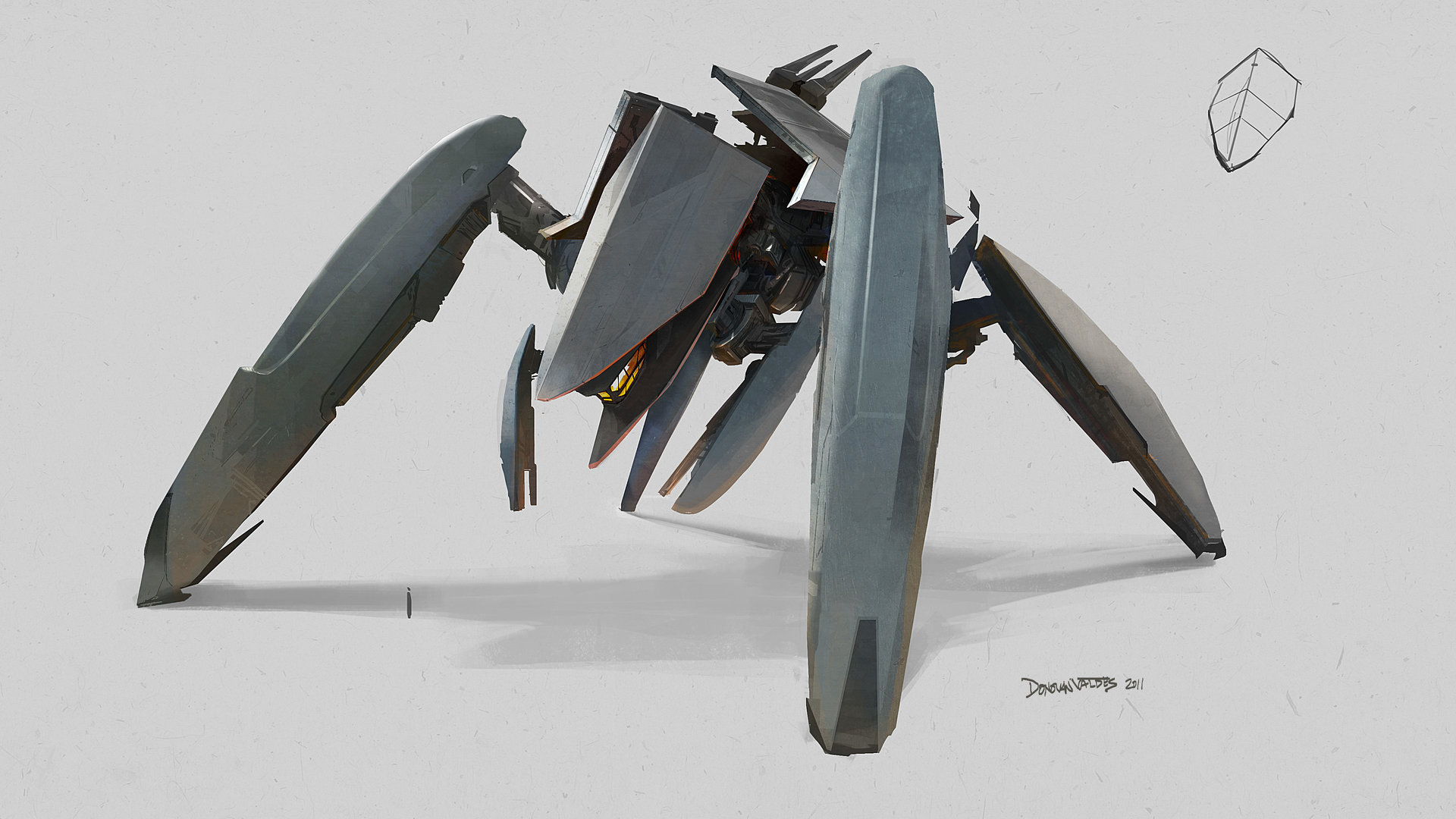 Artstation mech walker