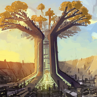 Tree village concept ideas