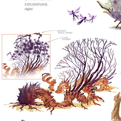Environmental concept design elements for ill-fated Wii version of The Deathly Hallows