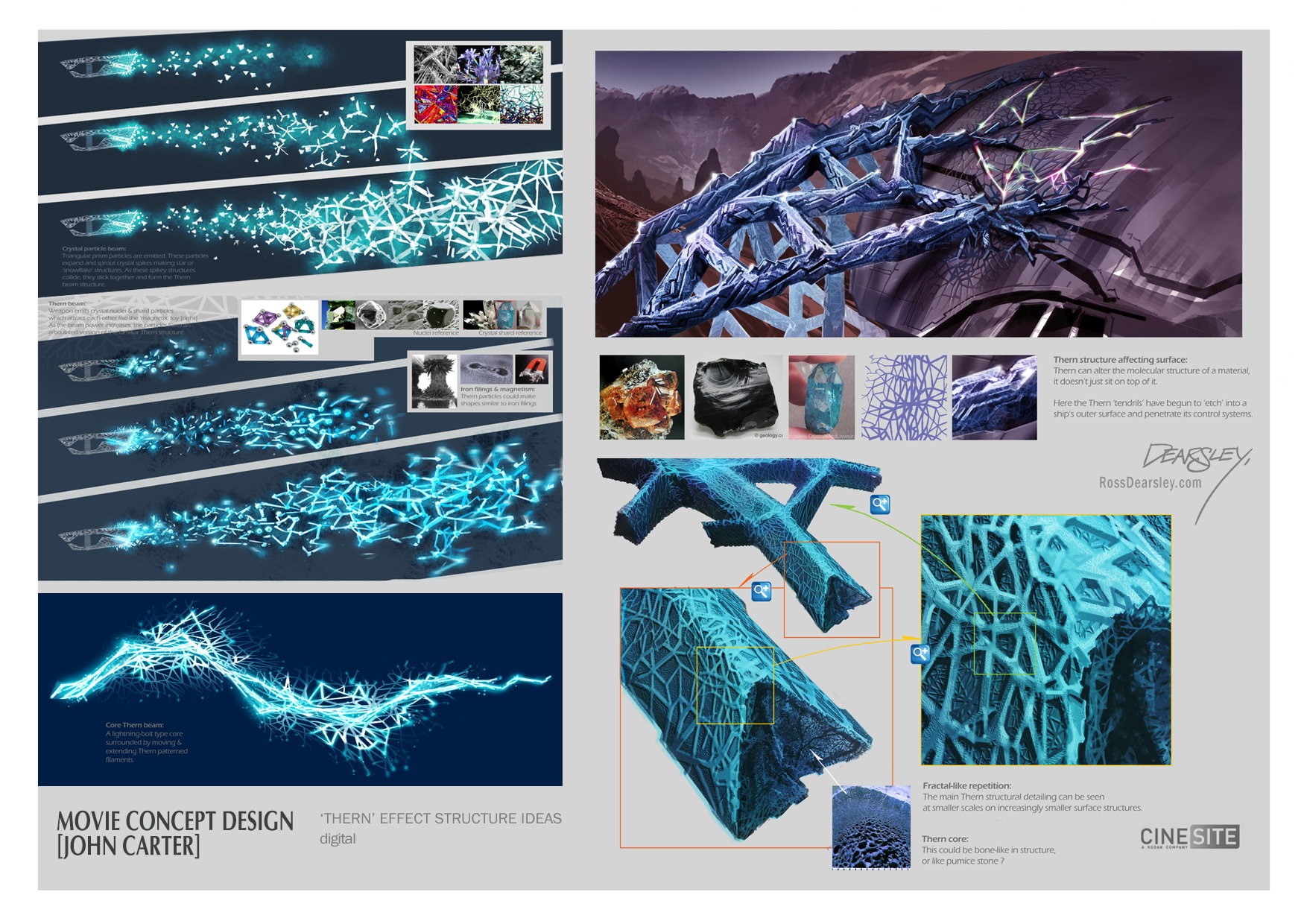 ArtStation - John Carter: Thern effects design