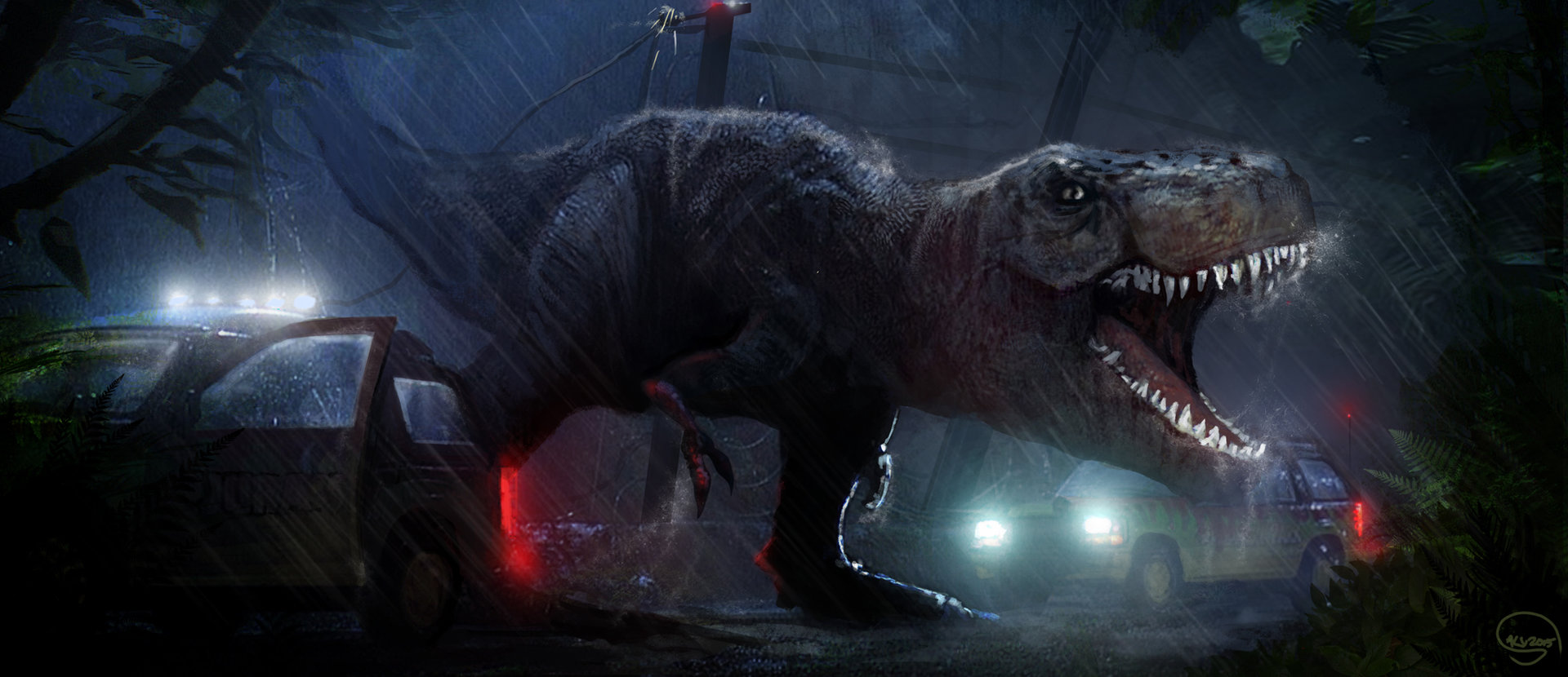 ArtStation - JURASSIC PARK shot - 27 cgallange