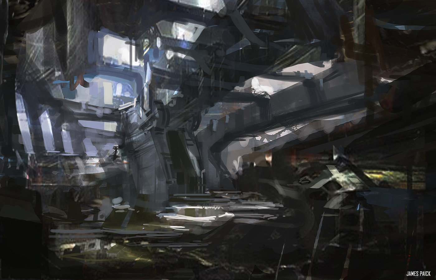 ArtStation - Collab Concept Illustration Contest Sketch, James Paick