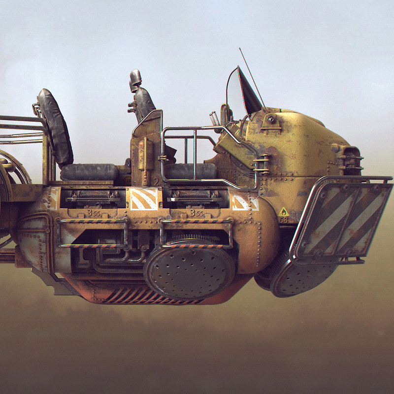 ArtStation - Transport vehicle, Tor Frick