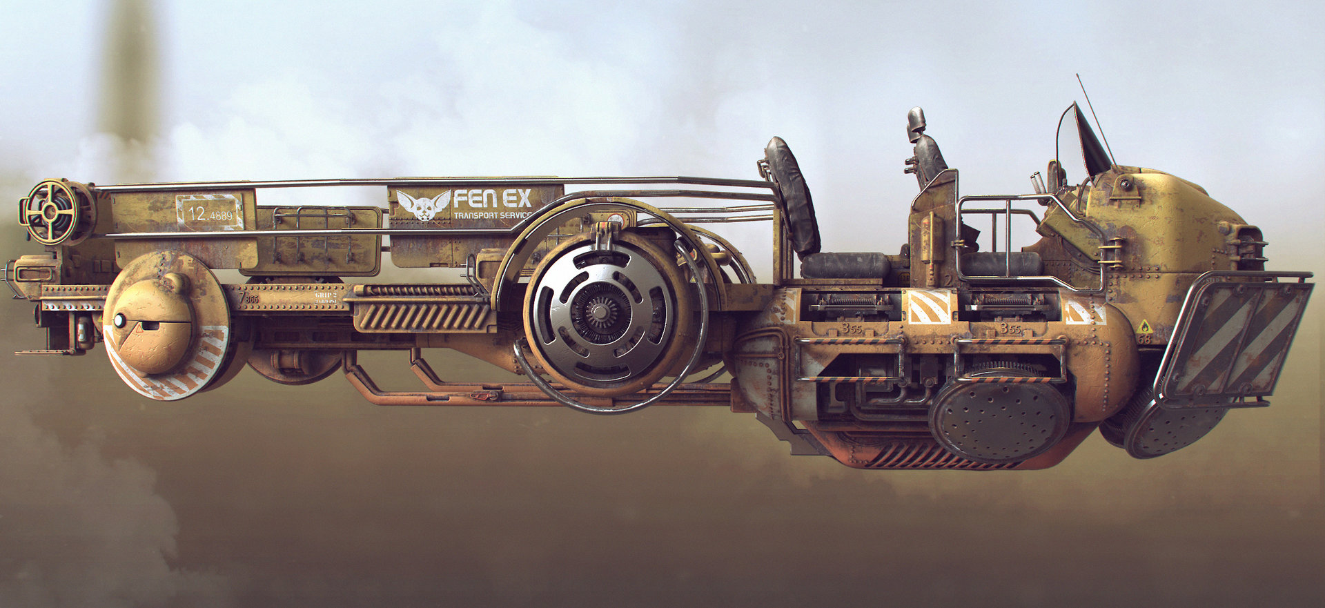 ArtStation - Transport vehicle