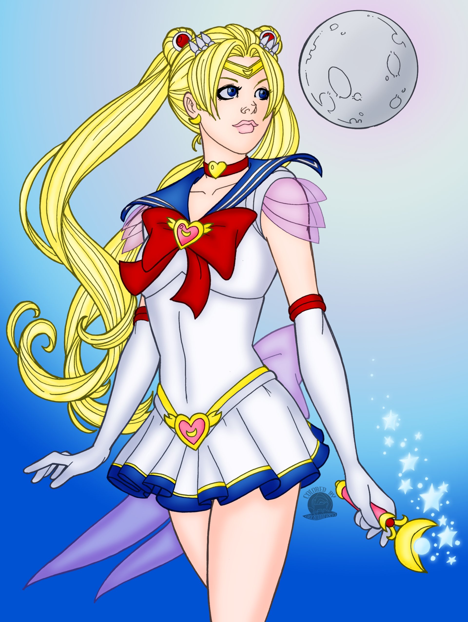 ArtStation - Sailor Moon Power