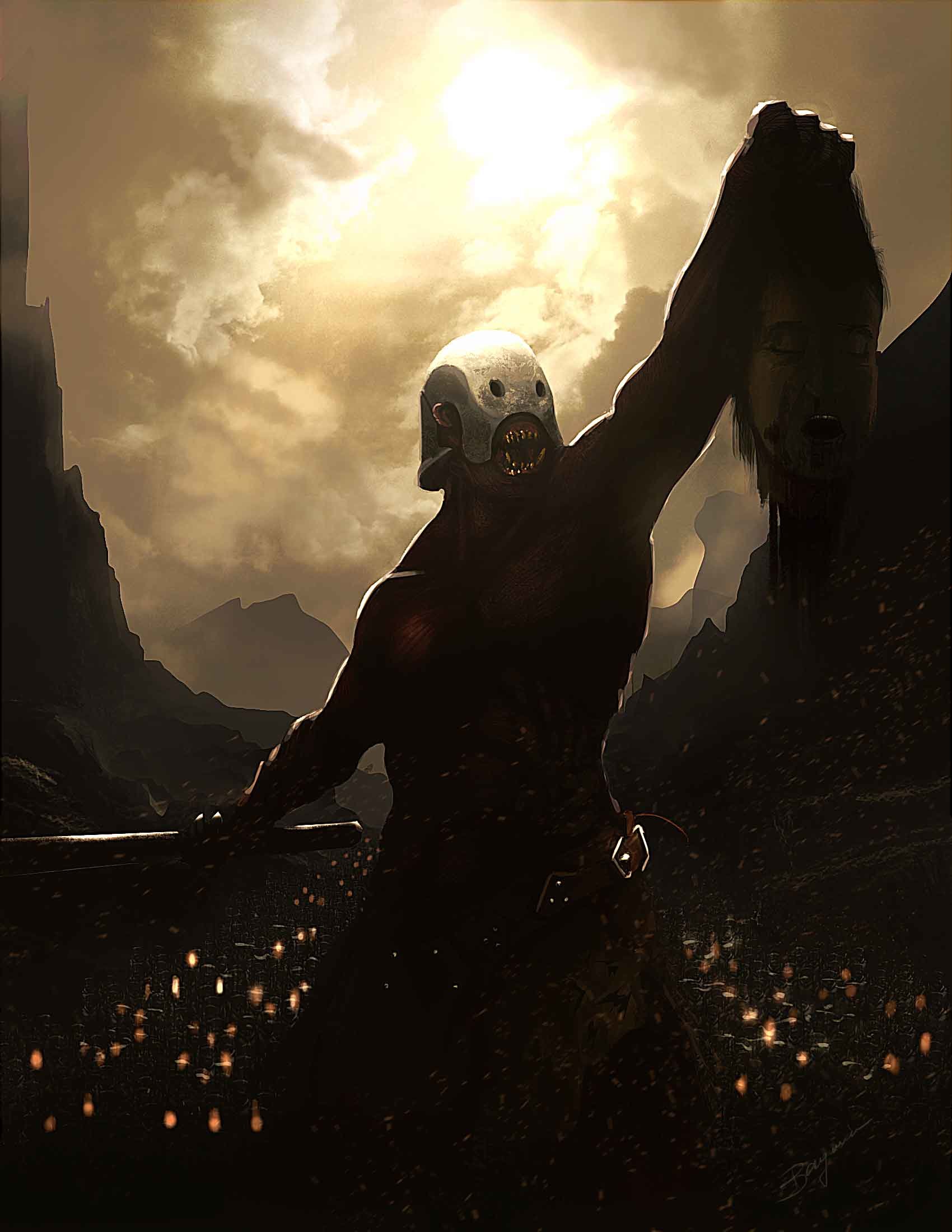 ArtStation - Deadly Uruk Hai