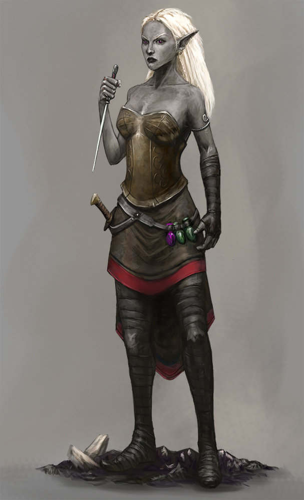 ArtStation - Drow Assassin