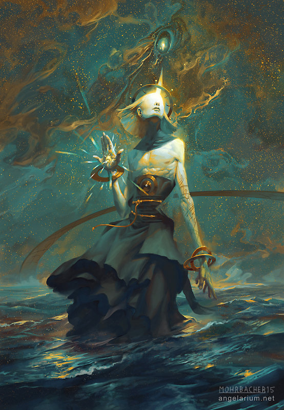ArtStation - Kokabiel, Angel of the Stars
