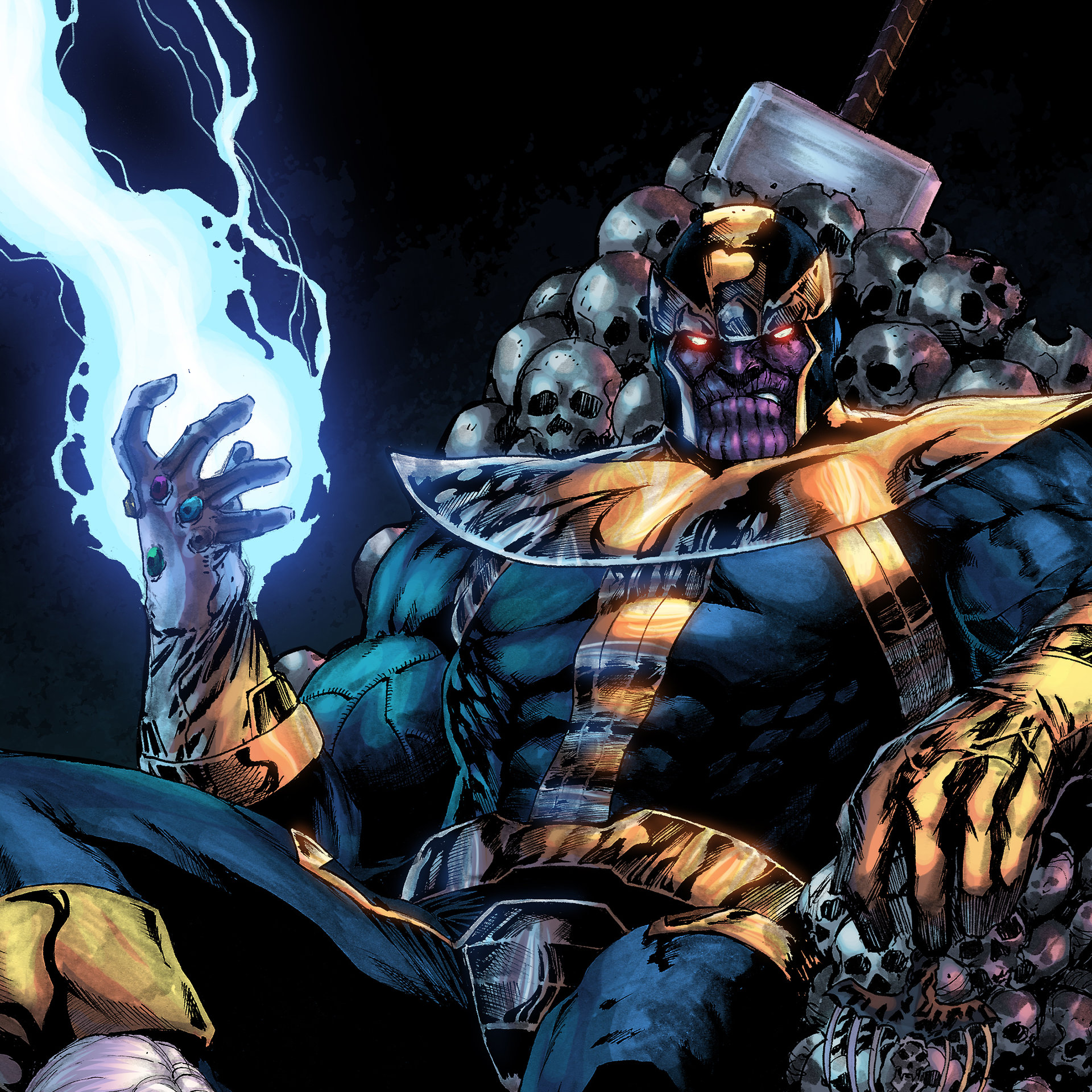 Lady Death And Thanos