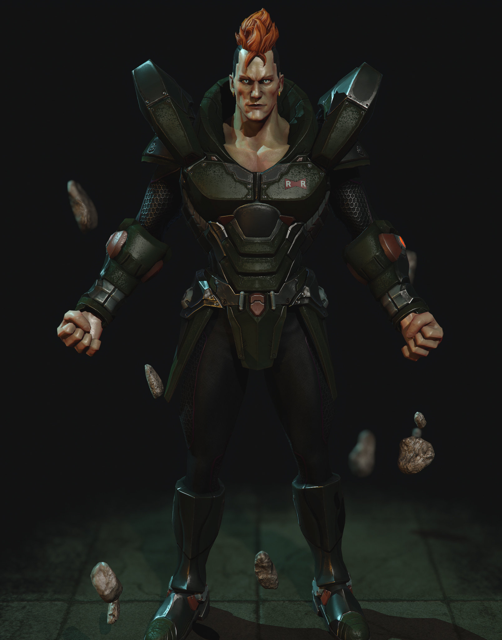 ArtStation - DBZ Android 16_Marmoset Viewer