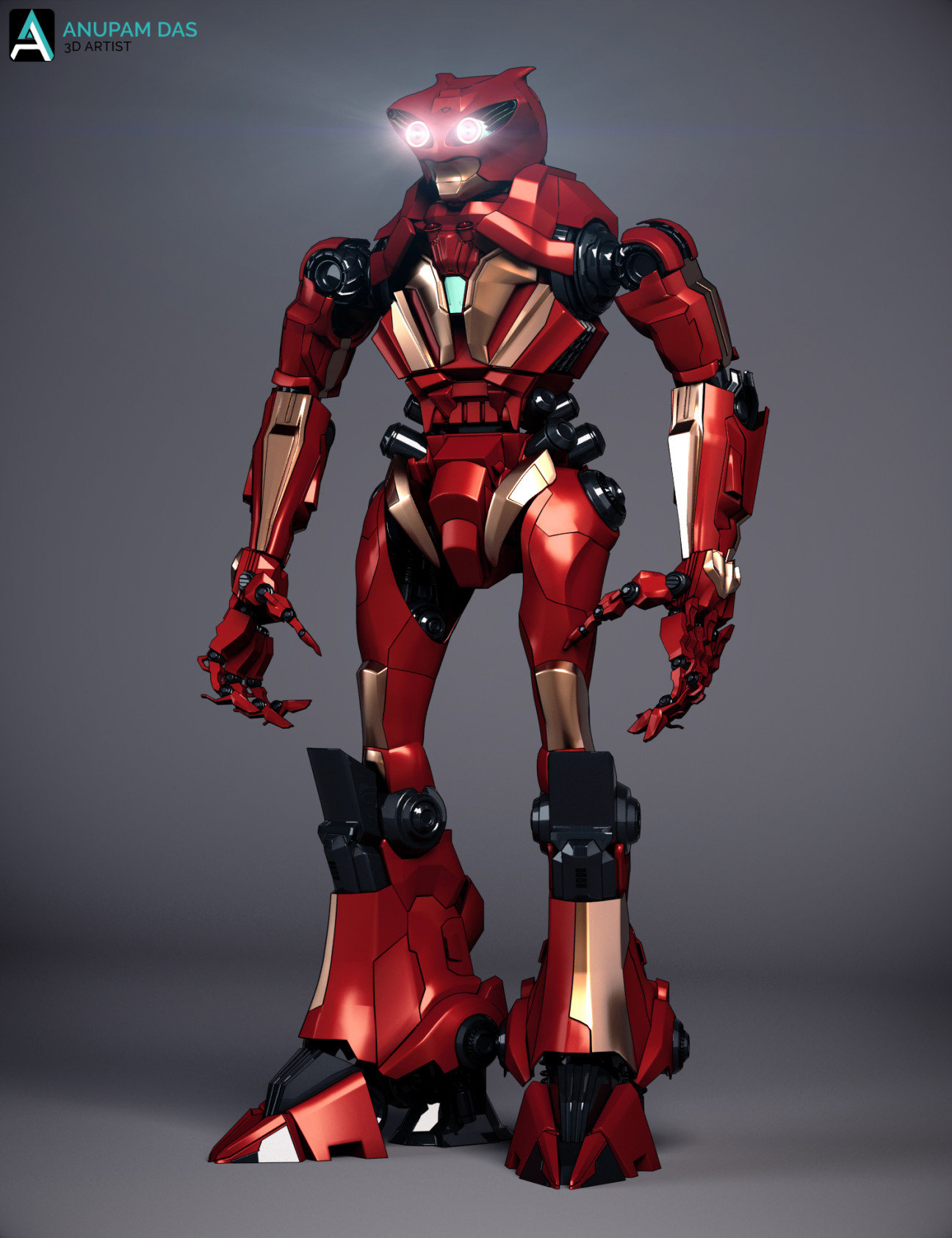 ArtStation - Bot Concept 3D Model