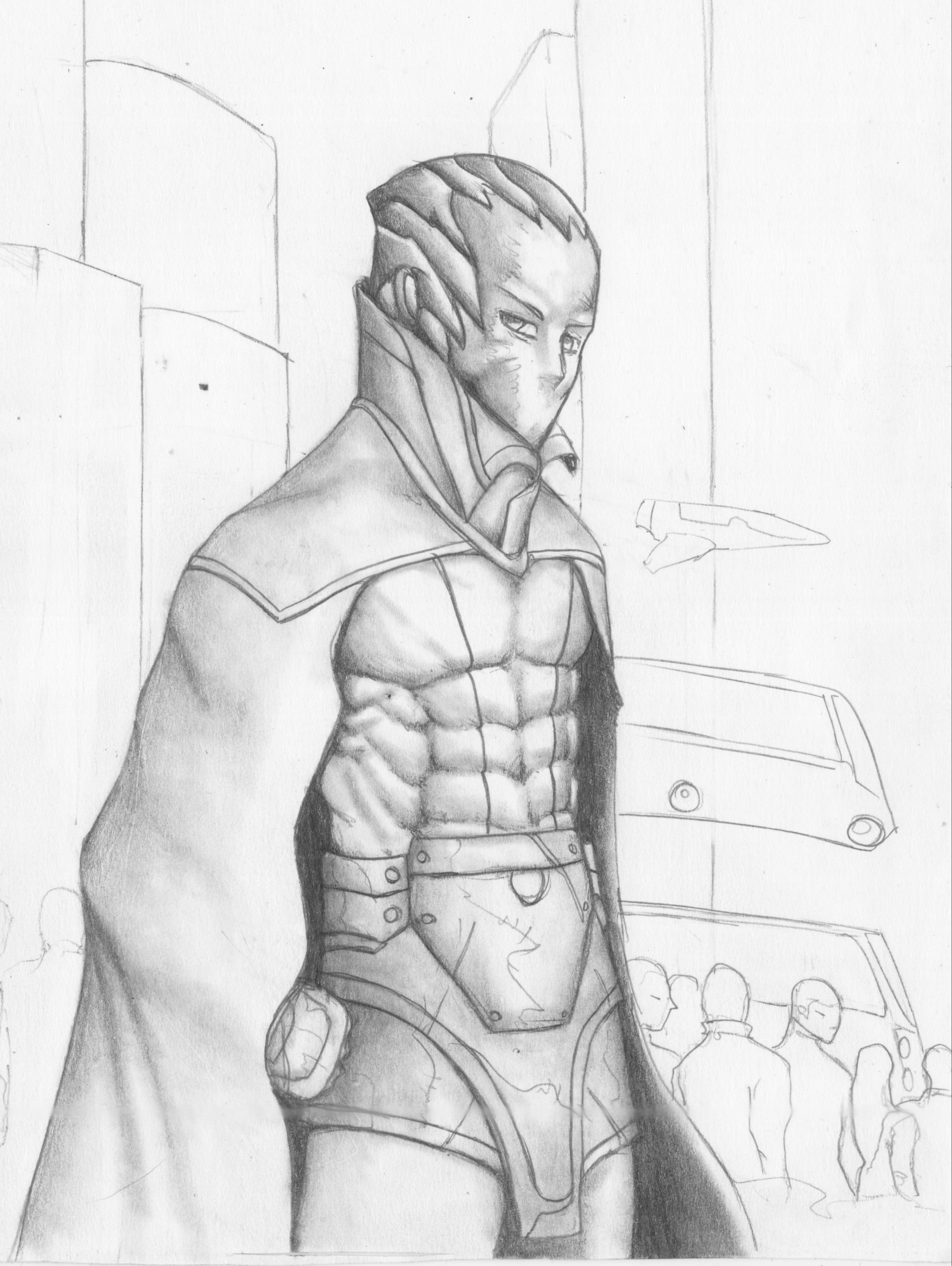 ArtStation - faceless stare