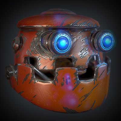 Daniel hull robot head thumbnail