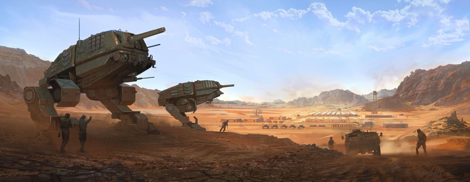 ArtStation Steel Battalion