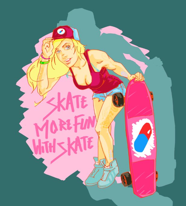 ArtStation - Skate with Pills