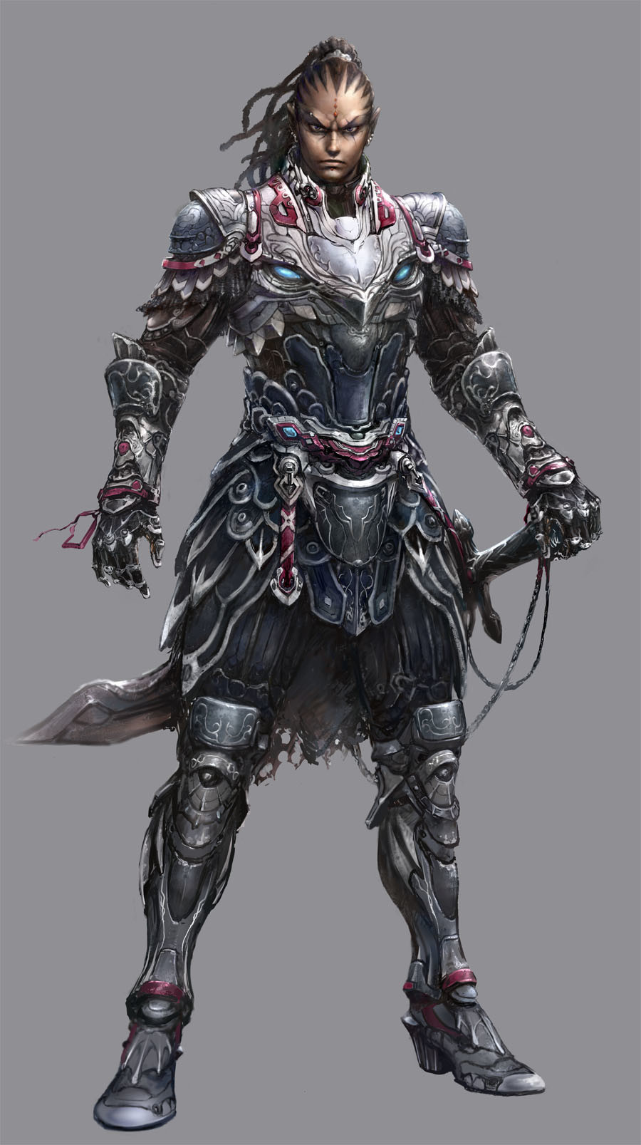 ArtStation - Dark Elf,warrior,android