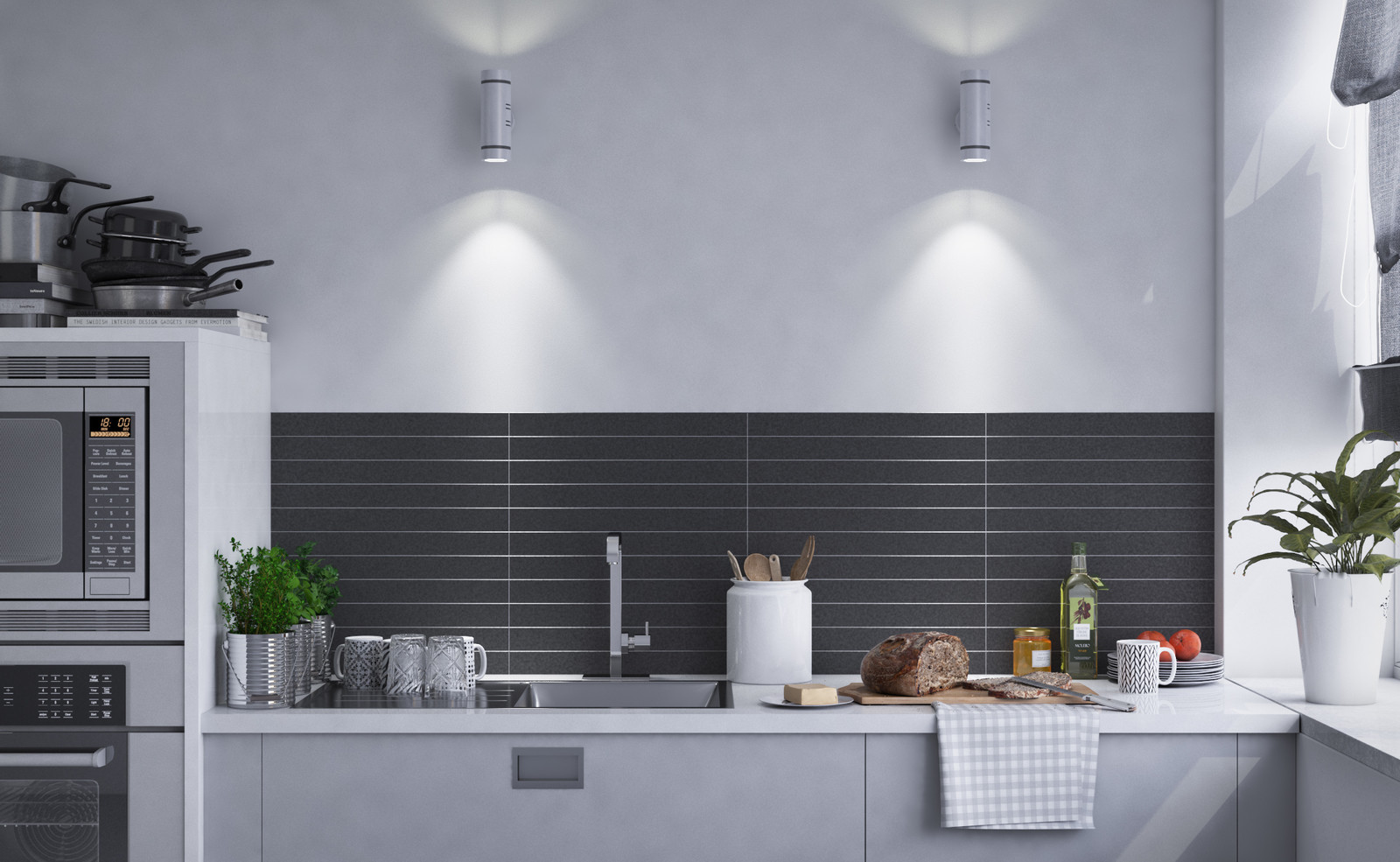grey kitchen