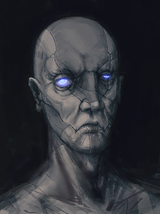 ArtStation - Daily Sketch 29 - SubHuman