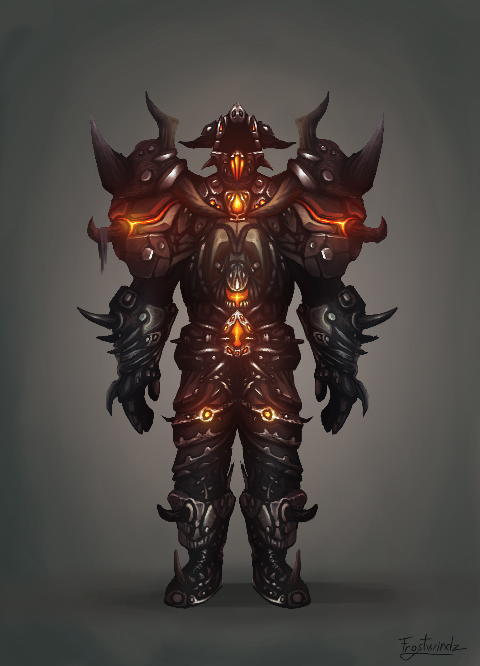 ArtStation - Warrior Armor Set Concept Art