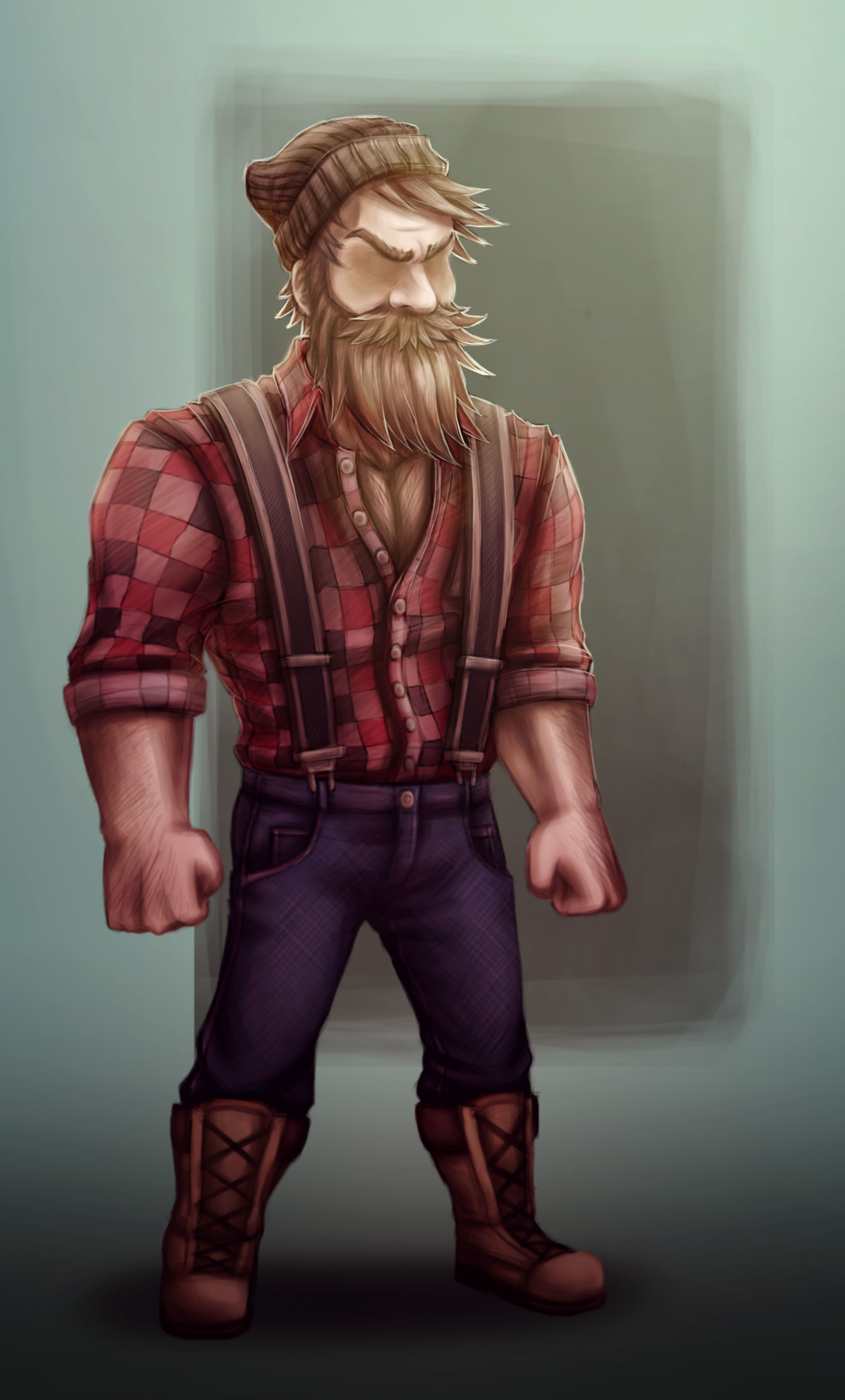 ArtStation Lumberjack Final, Jason Cook