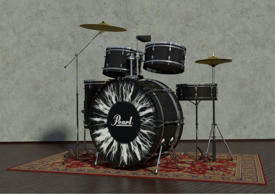 ArtStation - Drum kit