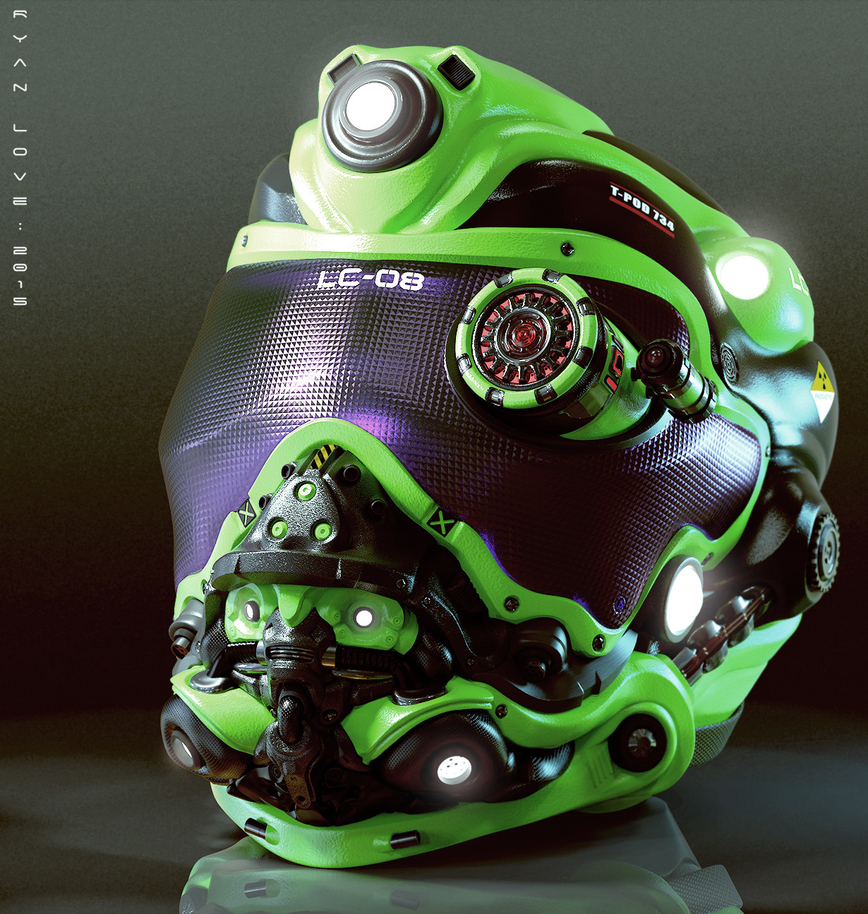 ArtStation - Helmet Concept #4