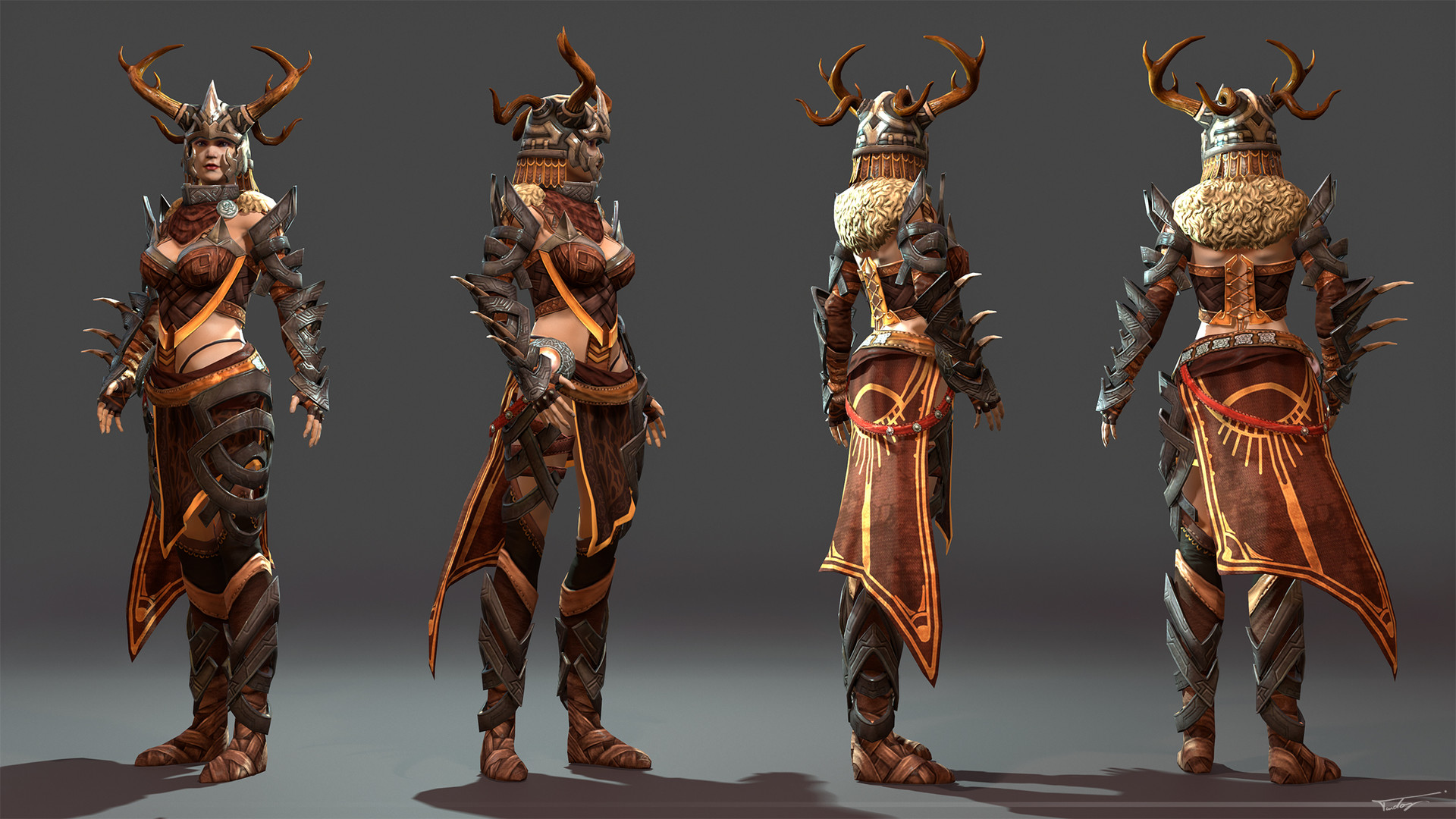 ArtStation - Female Warrior