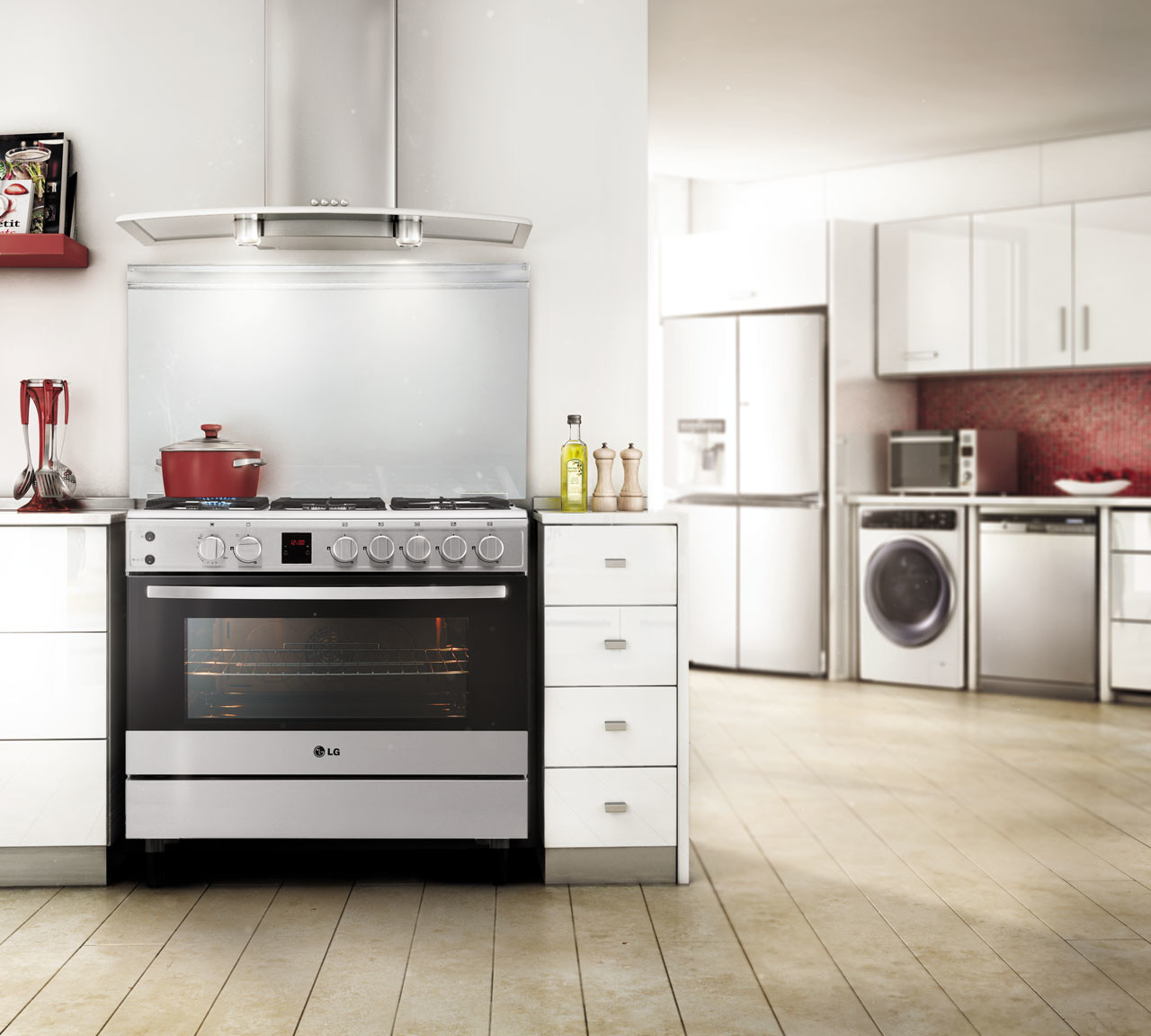 ArtStation LG gas cooker ads 2015