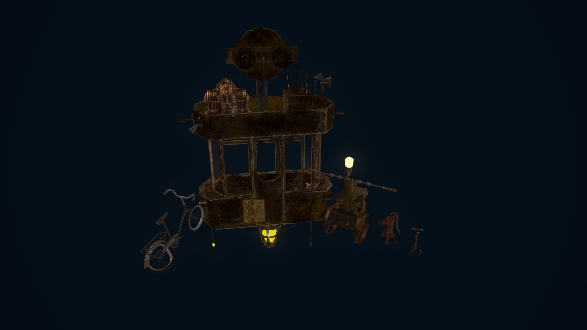 ArtStation Assets i have made for Kong Orange so far