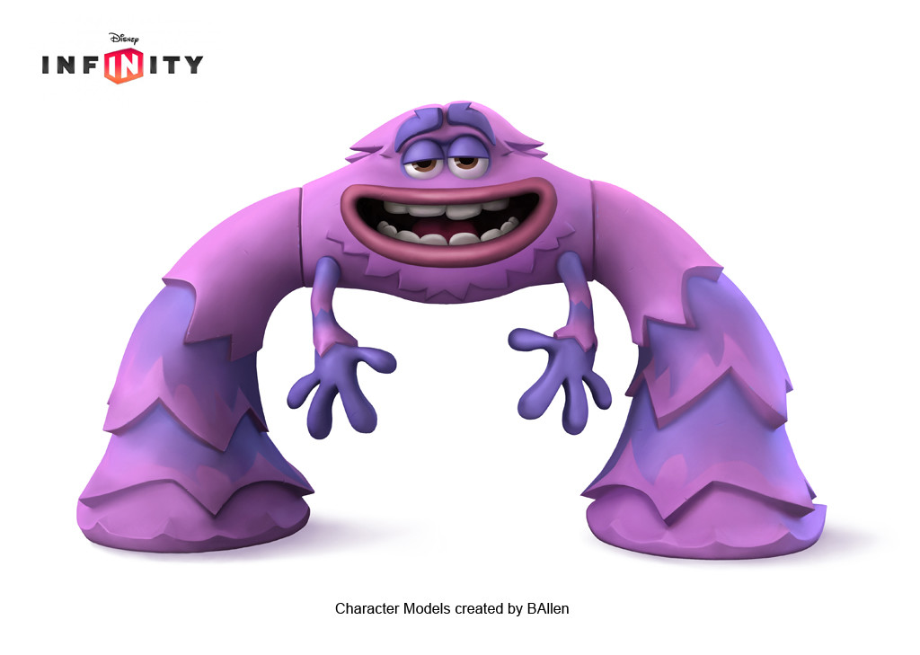 ArtStation Monster's University Disney Infinity "Art" by BAllen